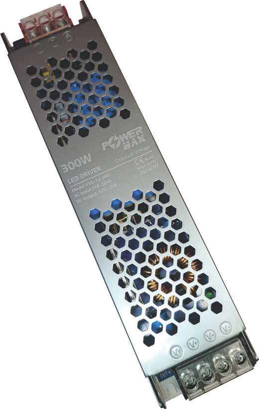 ترانس اسلیم 12 ولت 25 آمپر پاورمکس (300W) PowerMax