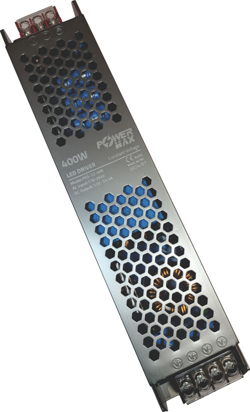 ترانس اسلیم 12 ولت 33.3 آمپر پاورمکس (400W) PowerMax