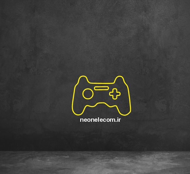 تابلو نئون گیم نت (Game Net) کد 47 با آداپتور