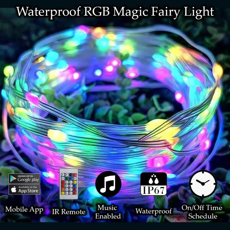 ریسه رنگی RGB برنامه پذیر USB حساس به صدا