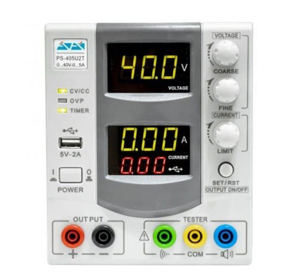 منبع تغذیه متغیر 40 ولت 5 آمپر برند آداک ADAK 405U2T