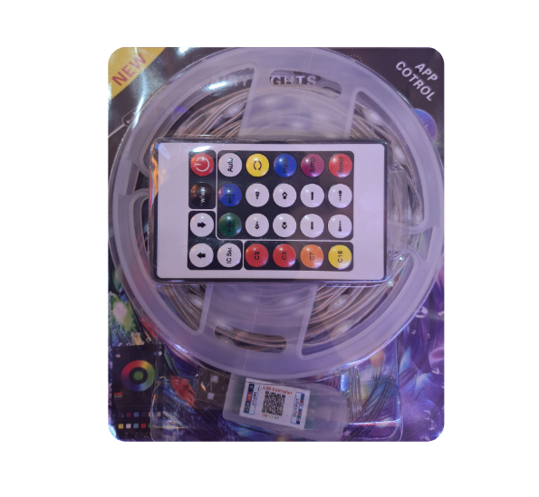 ریسه رنگی RGB برنامه پذیر USB حساس به صدا