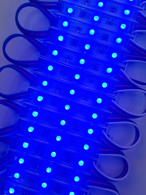 بلوکی RGB هفت رنگ رزینی 12 ولت